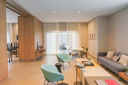 Apartamento para alugar com 61m², 2 quartos e 1 vagaÁrea comum - Salão de festas