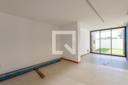 Sala e cozinha de casa para alugar com 3 quartos, 145m² em Campeche, Florianópolis