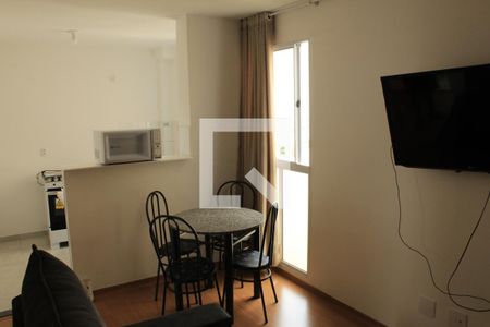 Sala de apartamento para alugar com 2 quartos, 40m² em São Jorge, Uberlândia