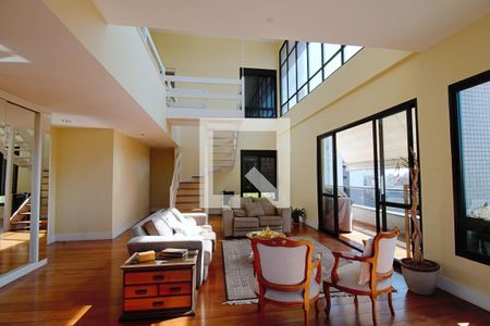 Sala  de apartamento à venda com 4 quartos, 320m² em Vila Andrade, São Paulo