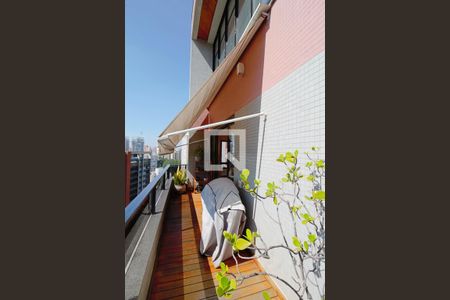 Varanda da Sala de apartamento à venda com 4 quartos, 320m² em Vila Andrade, São Paulo