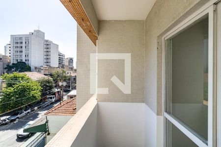Varanda da Sala de apartamento para alugar com 1 quarto, 40m² em Vila Mariana, São Paulo