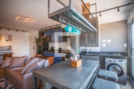 Varanda de apartamento para alugar com 1 quarto, 49m² em Mirandópolis, São Paulo