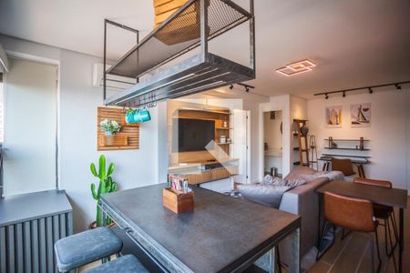 Varanda de apartamento para alugar com 1 quarto, 49m² em Mirandópolis, São Paulo