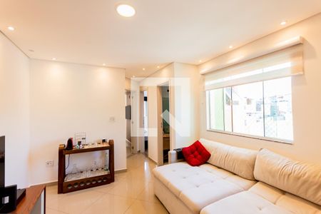 Sala de apartamento à venda com 2 quartos, 100m² em Vila Camilópolis, Santo André