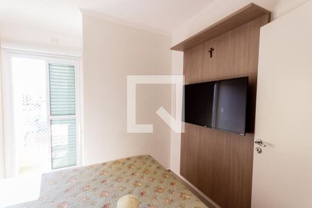 Suíte  de apartamento à venda com 2 quartos, 100m² em Vila Camilópolis, Santo André