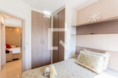 Suíte  de apartamento à venda com 2 quartos, 100m² em Vila Camilópolis, Santo André