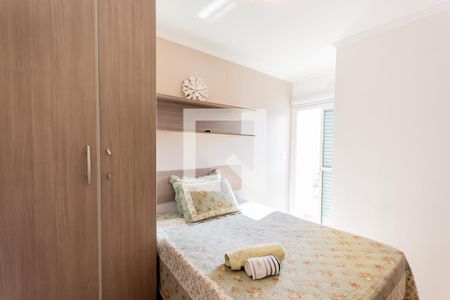 Suíte  de apartamento à venda com 2 quartos, 100m² em Vila Camilópolis, Santo André