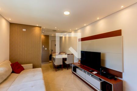 Sala de apartamento à venda com 2 quartos, 100m² em Vila Camilópolis, Santo André