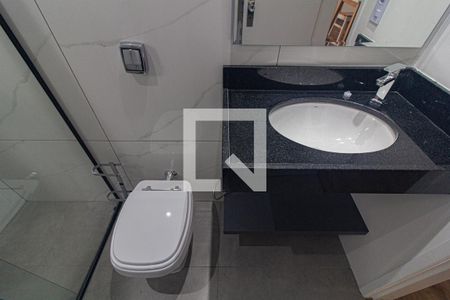 Studio para alugar com 38m², 1 quarto e sem vaga Studio para alugar com 38m², 1 quarto e sem vagaBanheiro
