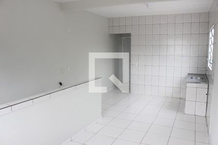 Cozinha de casa para alugar com 1 quarto, 64m² em Cidade Naútica, São Vicente
