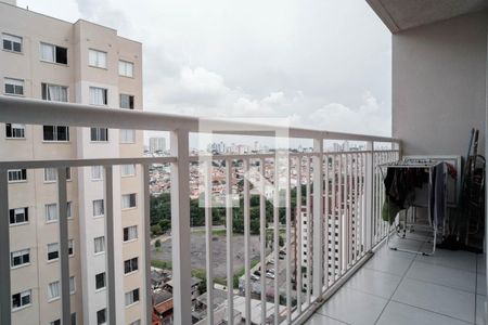 varanda de apartamento para alugar com 1 quarto, 28m² em Vila Penteado, São Paulo