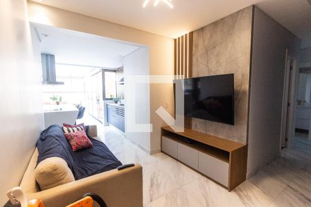 Sala de apartamento para alugar com 2 quartos, 120m² em Jardim Paraíso, São Paulo