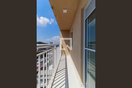 Sala - Varanda de apartamento para alugar com 1 quarto, 32m² em Vila das Belezas, São Paulo