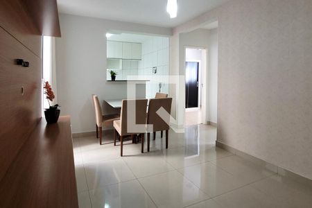 Sala de apartamento para alugar com 2 quartos, 46m² em Califórnia, Belo Horizonte