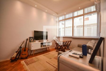 Sala de apartamento para alugar com 2 quartos, 45m² em Botafogo, Rio de Janeiro