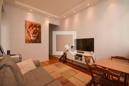 Sala de apartamento para alugar com 2 quartos, 45m² em Botafogo, Rio de Janeiro