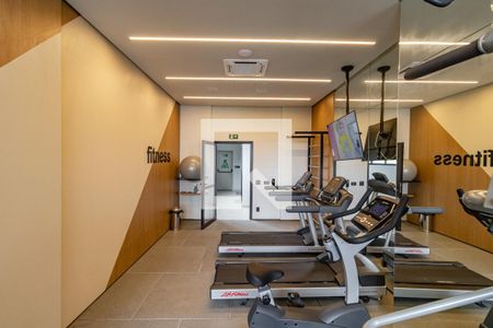 Studio à venda com 25m², 1 quarto e sem vaga Studio à venda com 25m², 1 quarto e sem vagaÁrea comum - Academia