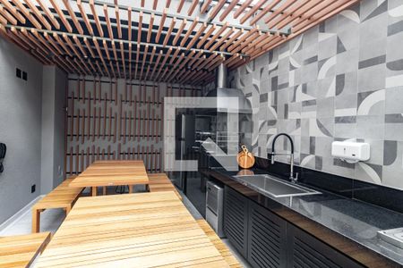 Studio à venda com 25m², 1 quarto e sem vaga Studio à venda com 25m², 1 quarto e sem vagaÁrea comum - Churrasqueira