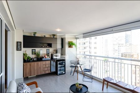 Varanda de apartamento para alugar com 3 quartos, 115m² em Chácara Inglesa, São Paulo
