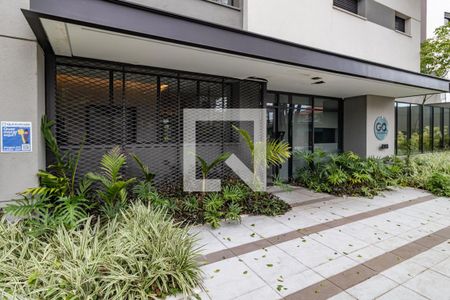 Studio para alugar com 25m², 1 quarto e sem vagaFachada e portaria