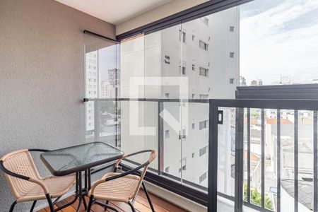 Studio para alugar com 25m², 1 quarto e sem vagaStudio - Varanda