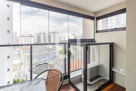 Studio para alugar com 25m², 1 quarto e sem vagaStudio - Varanda