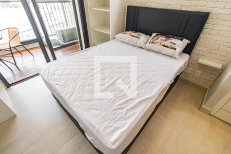 Studio - Quarto - Cama de kitnet/studio para alugar com 1 quarto, 25m² em Vila Mariana, São Paulo