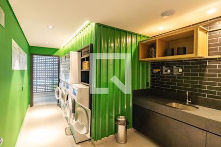 Studio para alugar com 25m², 1 quarto e sem vagaÁrea comum - Lavanderia