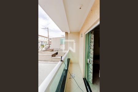 Varanda da Sala de casa à venda com 3 quartos, 120m² em Parque das Nações, Santo André