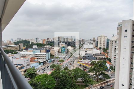 Vista da varanda de apartamento à venda com 1 quarto, 35m² em Vila Mariana, São Paulo