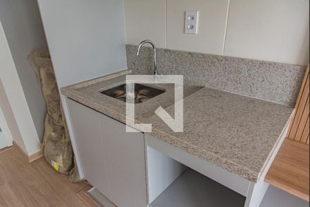 Sala/cozinha de apartamento à venda com 1 quarto, 35m² em Vila Mariana, São Paulo