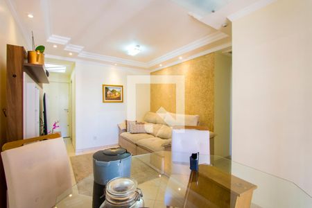 Sala de apartamento à venda com 3 quartos, 63m² em Jardim Cambui, Santo André