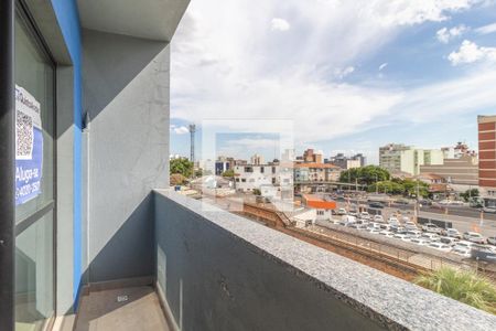 Sacada de kitnet/studio para alugar com 1 quarto, 30m² em Marechal Rondon, Canoas