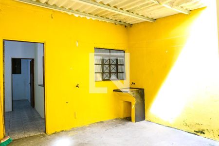 Área de Serviço e Garagem de casa para alugar com 2 quartos, 65m² em Vila Lucinda, Santo André