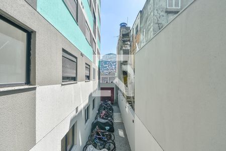 Vista da Sala de apartamento à venda com 1 quarto, 26m² em Bela Vista, São Paulo