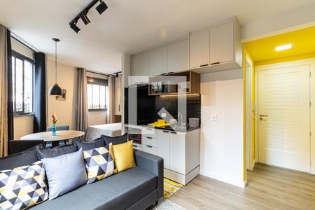 Studio de kitnet/studio para alugar com 1 quarto, 25m² em Vila Buarque, São Paulo