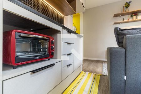 Studio para alugar com 25m², 1 quarto e sem vagaCozinha