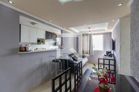 Sala de apartamento à venda com 3 quartos, 62m² em Parque Sao Vicente, Santo André