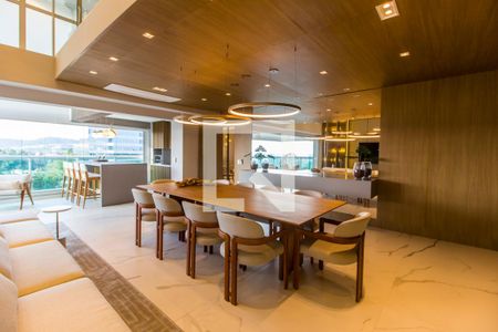 Sala de Jantar de apartamento à venda com 3 quartos, 376m² em Alphaville Empresarial, Barueri