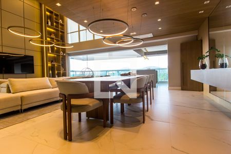 Sala de Jantar de apartamento à venda com 3 quartos, 376m² em Alphaville Empresarial, Barueri