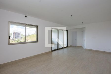 Sala de apartamento para alugar com 3 quartos, 126m² em Vila das Flores, Nova Lima
