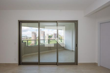 Varanda da Sala de apartamento para alugar com 3 quartos, 126m² em Vila das Flores, Nova Lima