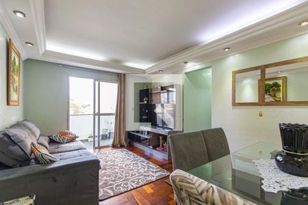 Sala de apartamento à venda com 2 quartos, 62m² em Vila Floresta, Santo André