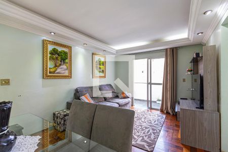 Sala de apartamento à venda com 2 quartos, 62m² em Vila Floresta, Santo André