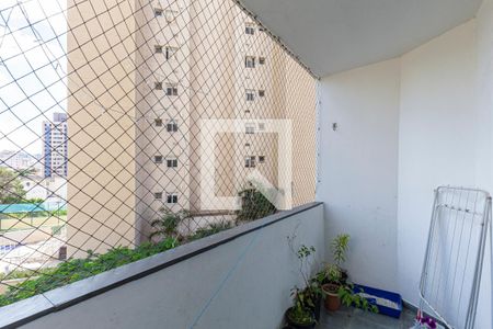 Varanda da Sala de apartamento à venda com 2 quartos, 62m² em Vila Floresta, Santo André