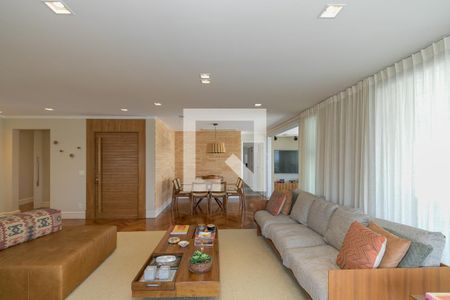 Sala de apartamento à venda com 4 quartos, 241m² em Campo Belo, São Paulo