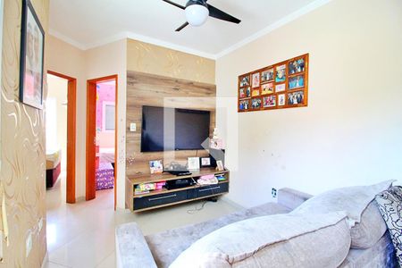 Sala de apartamento à venda com 2 quartos, 100m² em Parque João Ramalho, Santo André
