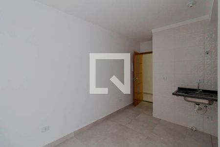 Sala e Cozinha Integrada de apartamento à venda com 1 quarto, 30m² em Vila Santana, São Paulo