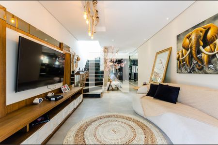 Sala de casa para alugar com 3 quartos, 139m² em Aparecida, Santos